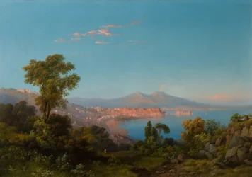 View of the Bay of Naples